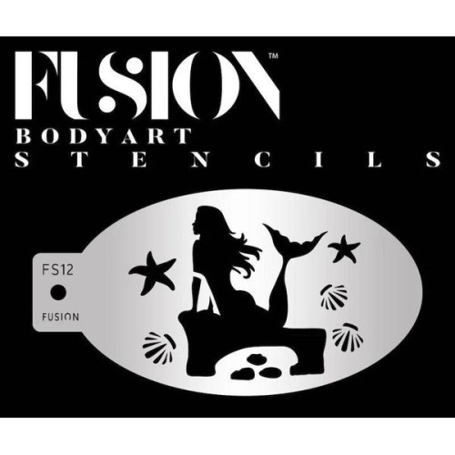 Fusion Stencils, Enchanted Mermaid Under Stars (FS12)